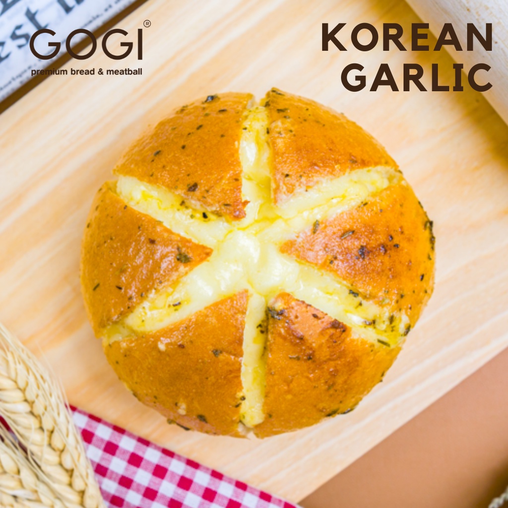 

Korean Garlic Bread Korean Garlic Cheese Bread GURIH & ENAK 1 PC