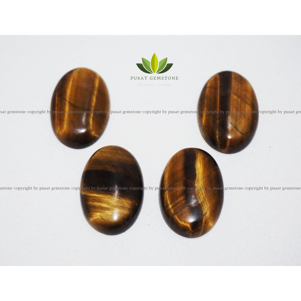 Batu Akik Tiger Eye Natural