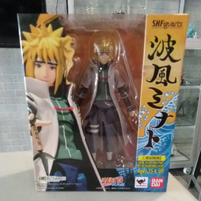 SHF Naruto Namikaze Minato NEW ORI MISB Naruto
