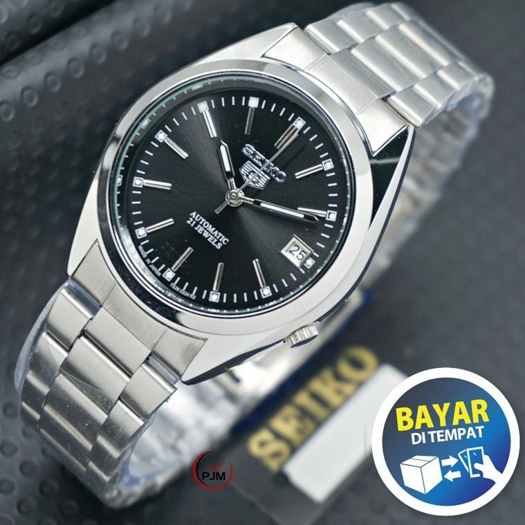[KODE HJIjk] Jam Tangan SEIKO AUTOMATIC | Tanggal | Seiko 5 | Otomatis Gold Silver Wanita Pria Class
