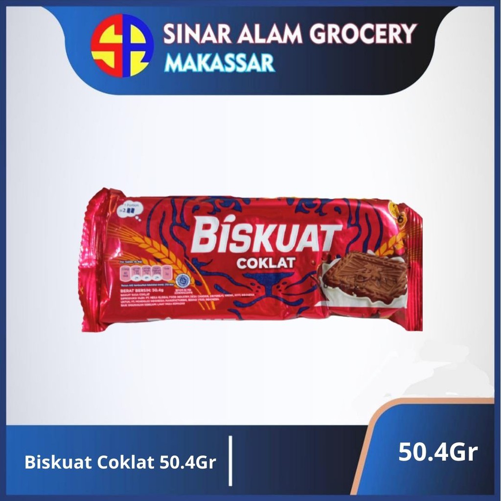 Biskuat Coklat 50.4Gr