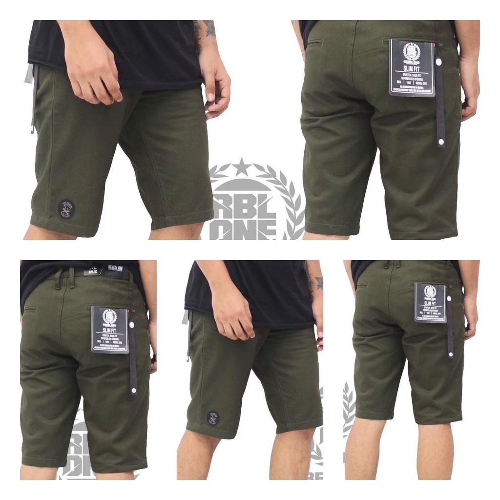 Celana Chino Panjang Pria Rebel one Original Premium Slimfit Ukuran M L XL