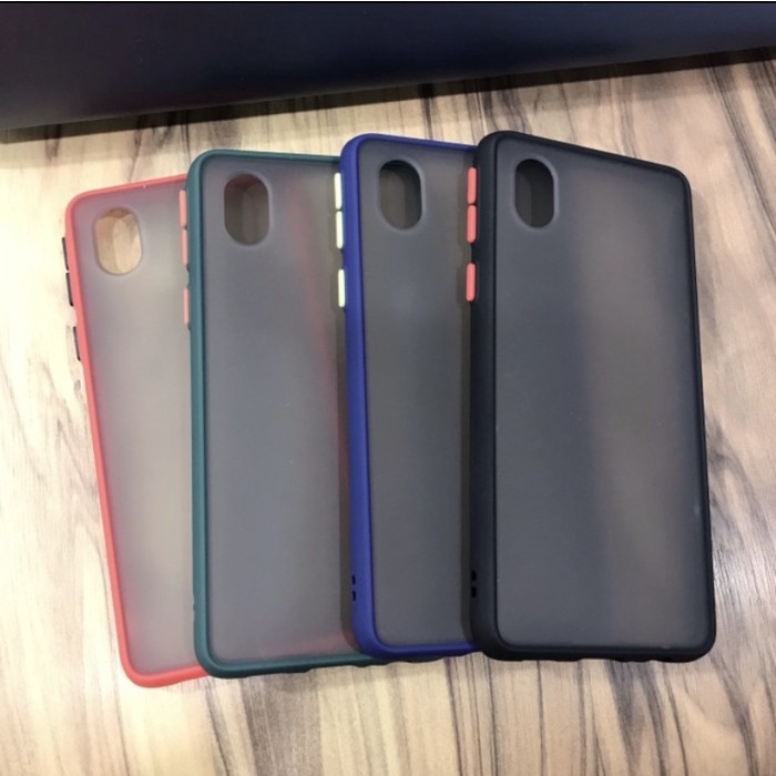 Bumper Matte Case Samsung A01, Samsung A01 Core Candy Frosted Matte Case