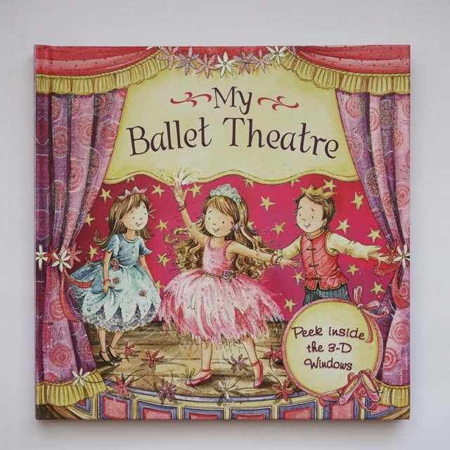 [ Pop up Book ] Buku Anak - My Ballet Theatre