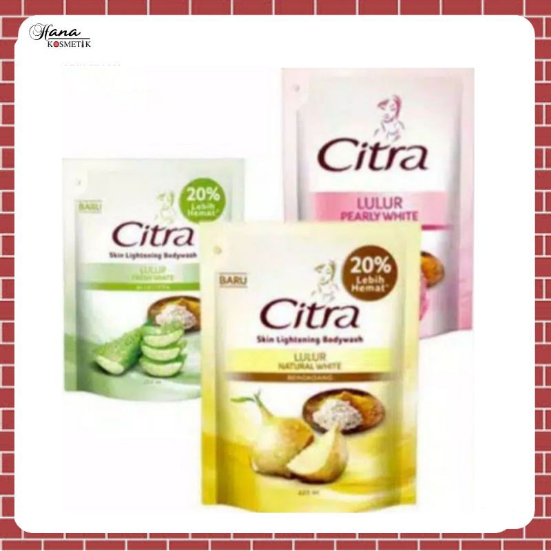 [CITRA] SABUN MANDI CAIR REFILL 400 ML
