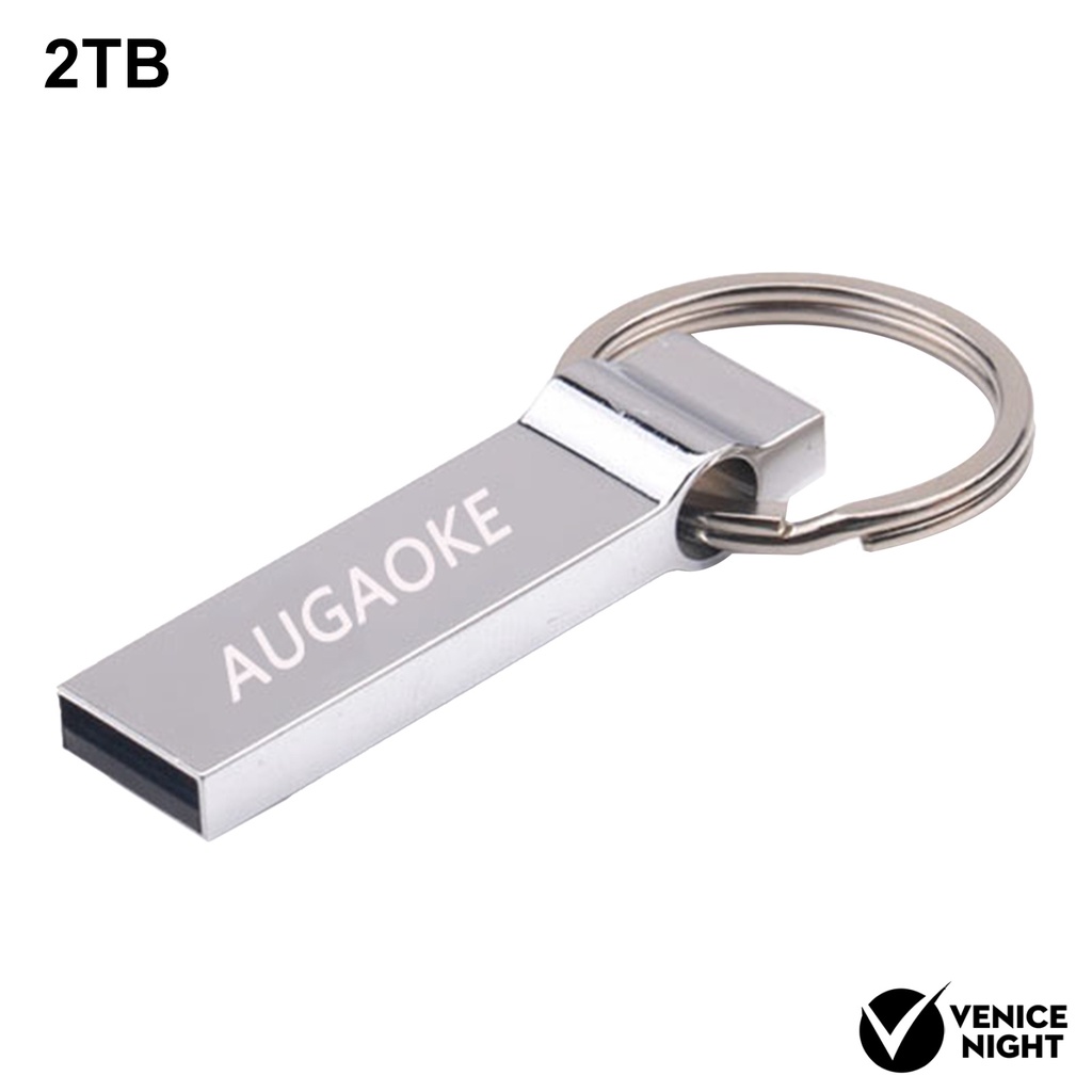 (SF) Flashdisk USB 3.0 Kapasitas 1T 2T Bahan Logam Tahan Air Untuk Kantor