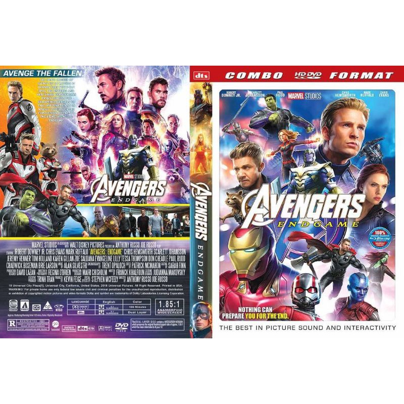 Dvd Avengers : Endgame (2019)