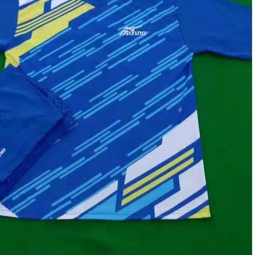 ☃ ( ) Stelan Jersey Kaos Futsall//Baju Volly Mizuno Printing Pria & Wanita Dewasa Size L ➻