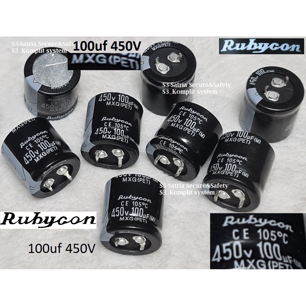Paku Elko 100uf 450V elco 100 uf  450 vol v 450vol Electrolytic Capacitor 100uf/450V 100uf450V