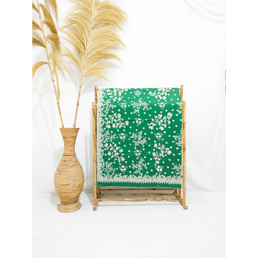 Batik Tulis Lasem 2 Warna Motif Protolan Melati Pinggir Krecak