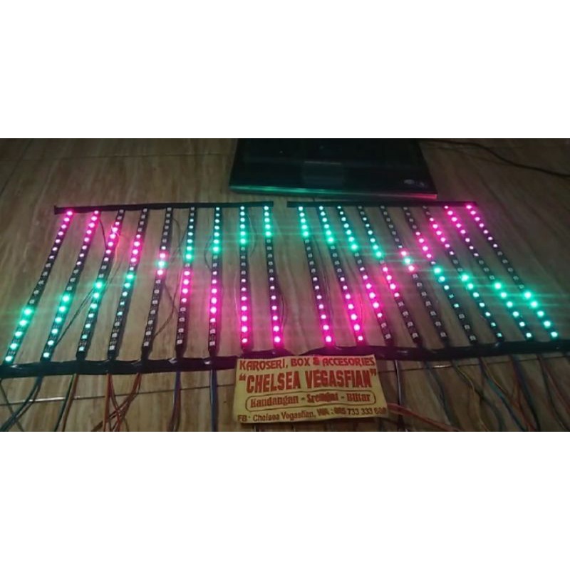 Led kanal strobo / led kanal air mancur / led kanal truk / led kanal animasi / led kanal bak miniatu