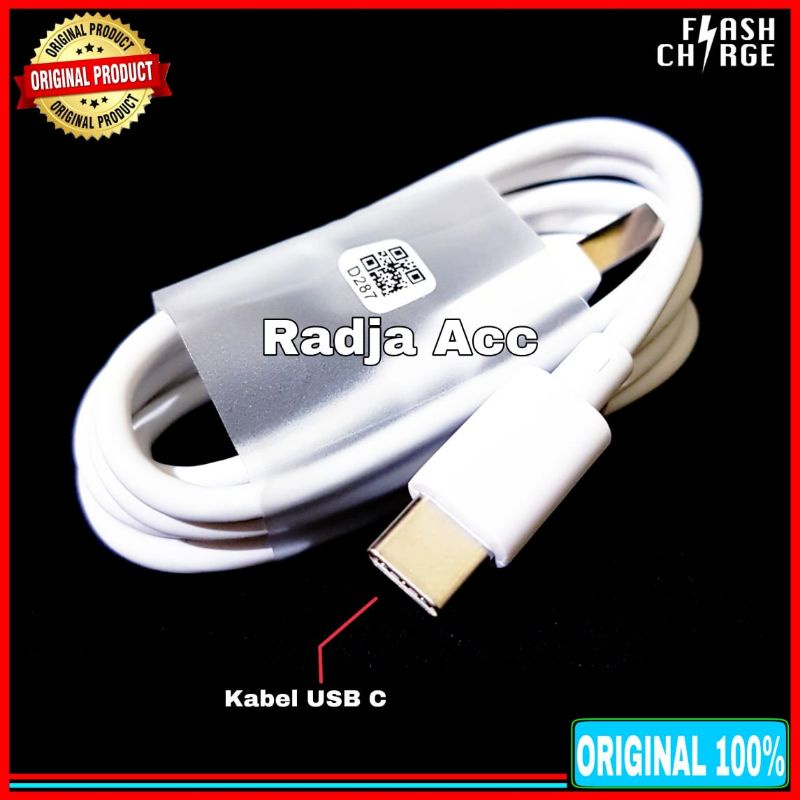 Kabel Data Oppo A54 ORIGINAL 100% Fast Charging USB Type C