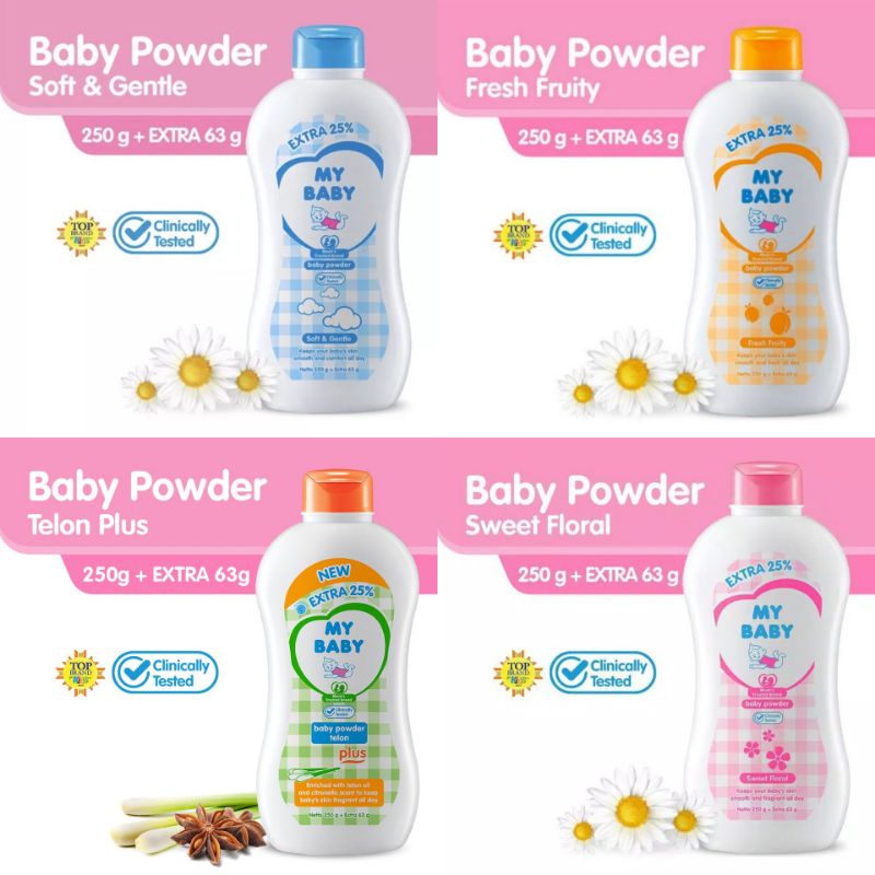 MY BABY POWDER 250G+63G