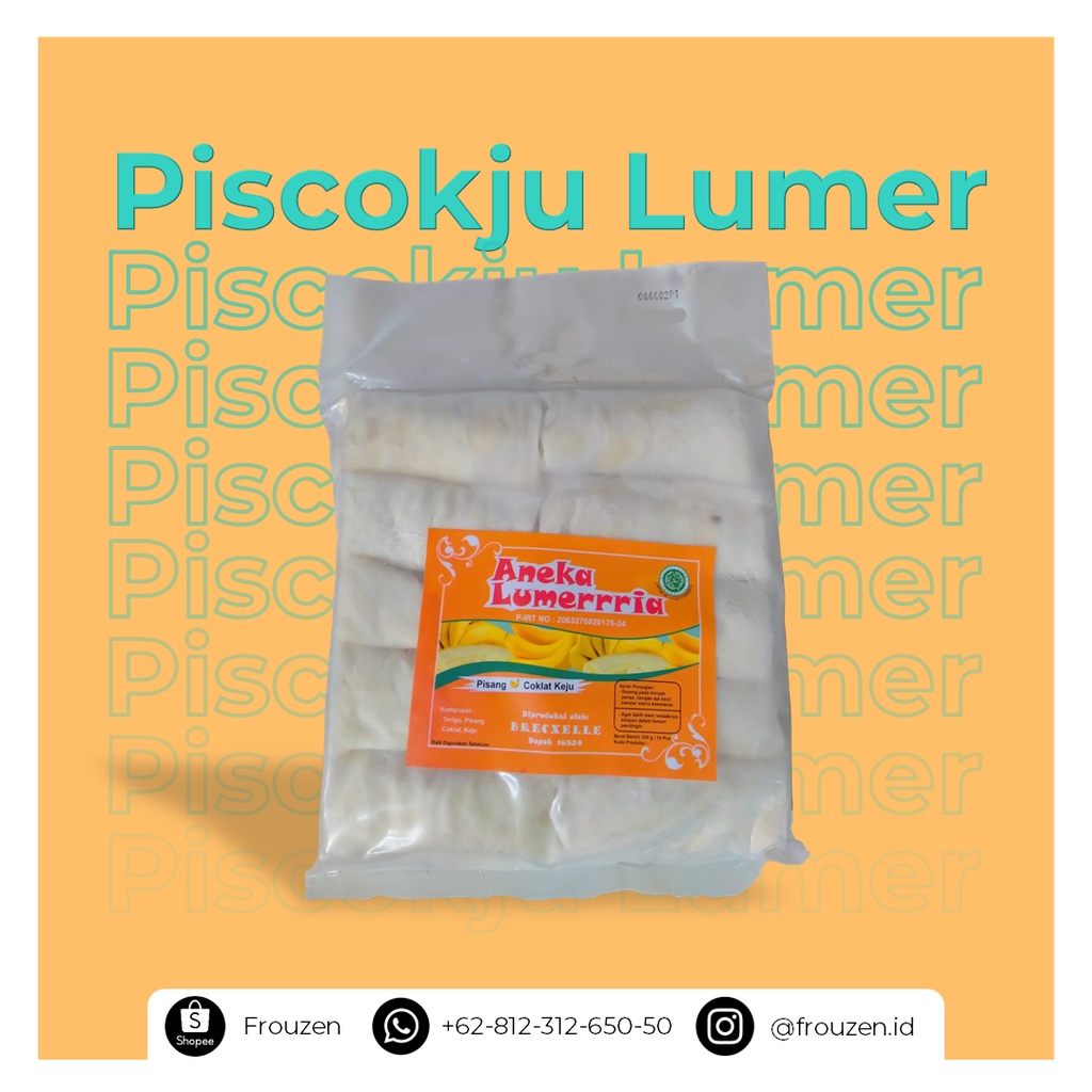 

[kulabelistore] Aneka Lumerrria Pisang Coklat Keju (Isi 10 pcs) | Brecxelle