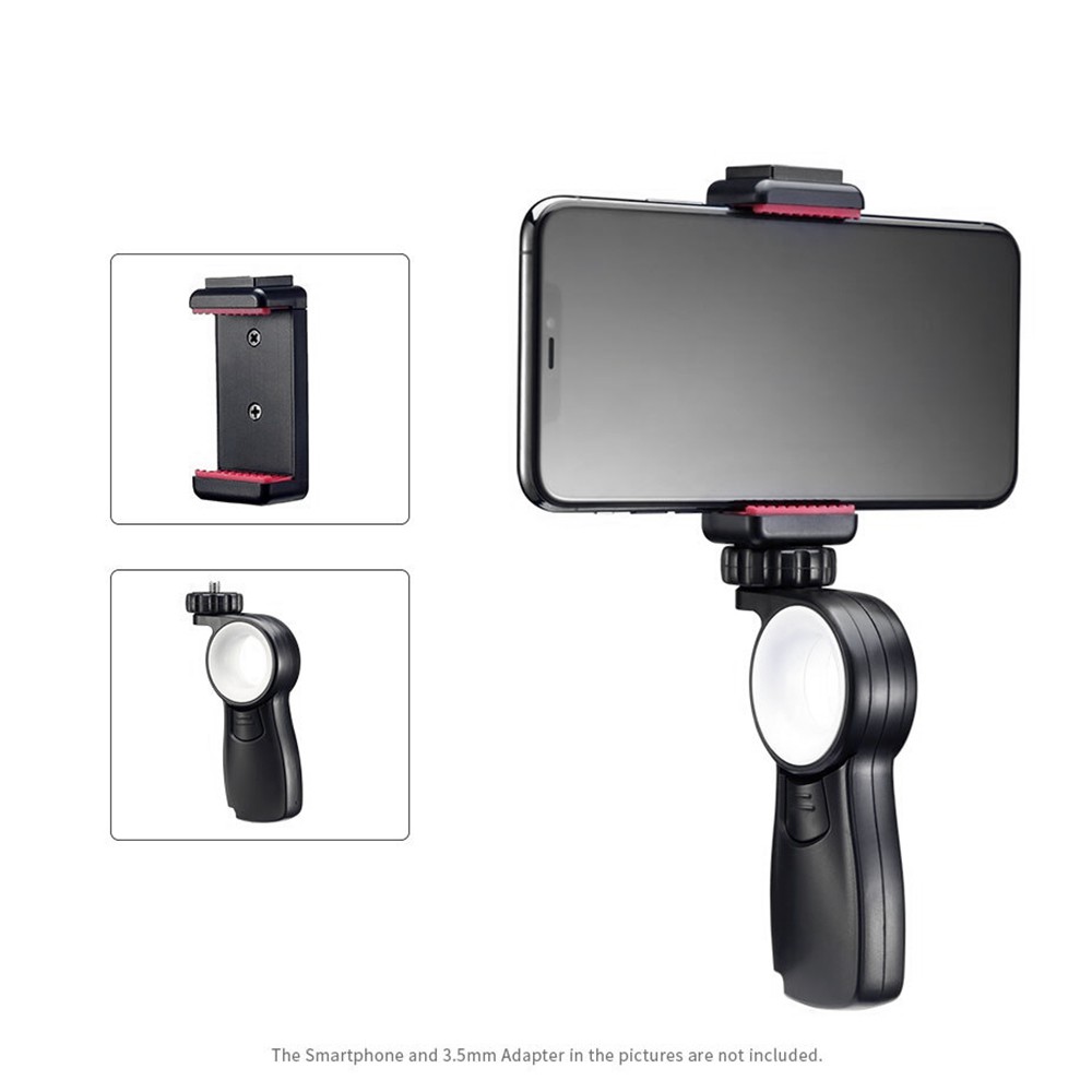 ULANZI ST-07 Kit Smartphone Holder Vlogging Hand Grip with Finger Ring Handle