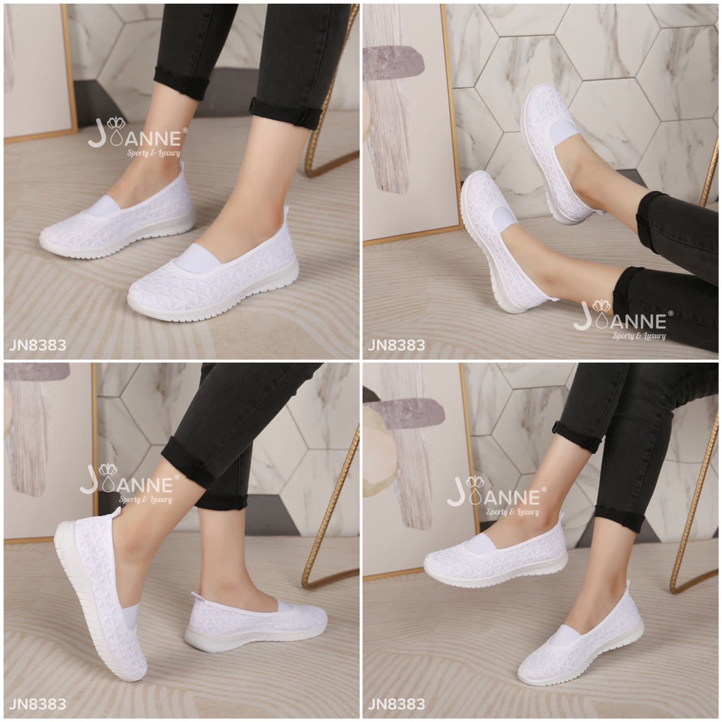 JOANNE FlyKnit Flat Shoes #JN8383 ORIGINAL