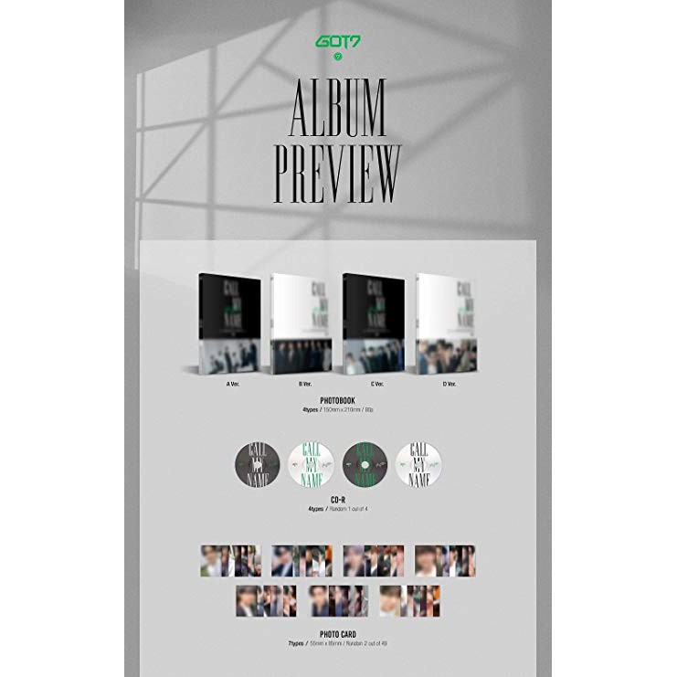 Album GOT7 Call My Name