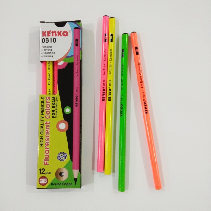

Wow [Pack] Pensil Kenko 2B-0810 Fluorescent Murah ! Trendi