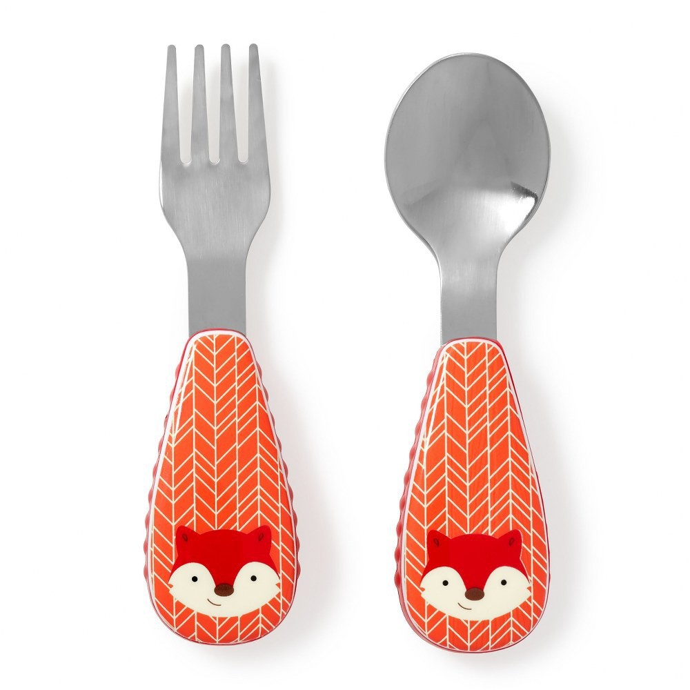 Skip Hop Zootensils Fork &amp; Spoon Sendok Garpu Anak