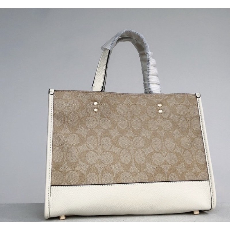 COACH DEMPSEY CARRYALL IN SIGNATURE CANVAS