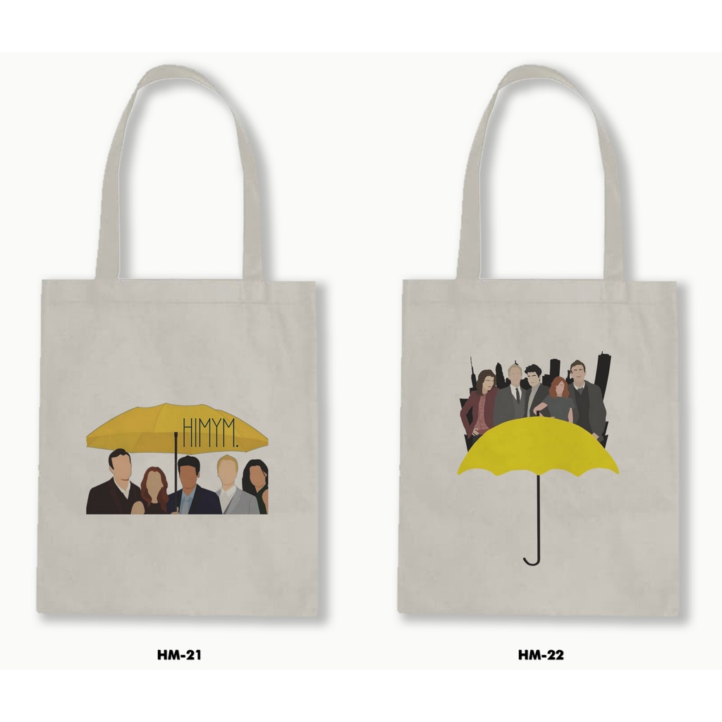 TOTE BAG BLACU - HOW I MET YOUR MOTHER / HIMYM 02