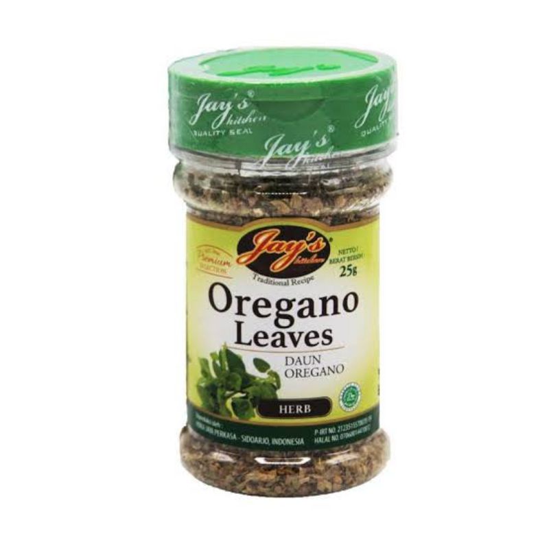 

JAYS OREGANO LEAVES / JAY'S DAUN OREGANO 25 GR