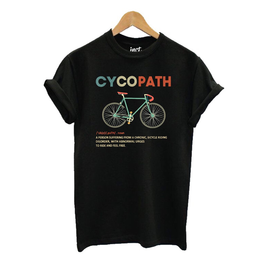 Kaos Sepeda Gowes Cycopath Premium Adem Nyerap Keringat Bisa Upgrade Lengan Panjang