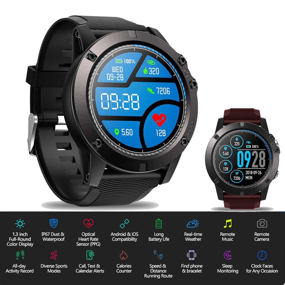 Zeblaze Vibe 3 Pro Full Touchscreen Smartwatch Ip67 Heartrate Fitness Diskon