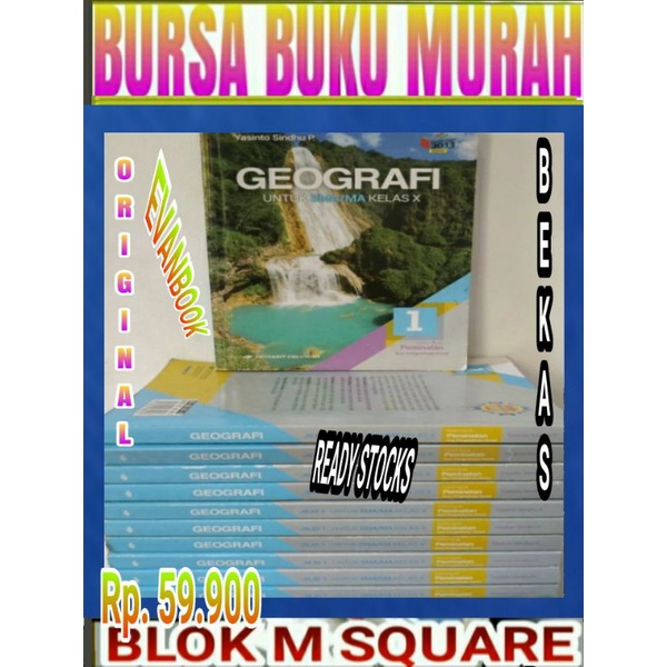

Buku geografi untuk SMA kelas 1 X 10 edisi revisi 2013 erlangga
