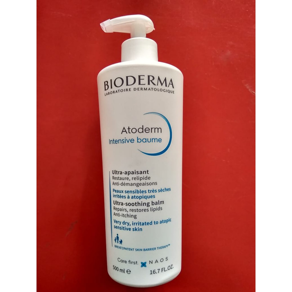 Bioderma Atoderm Intensive 500 ml Variants (BAUME / MOUSSANT) Pump