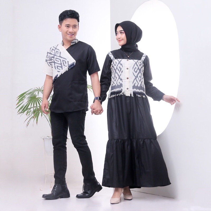 COUPLE TENUN GAMIS TANKTOP AIDIL IVORY DEBBY STORE