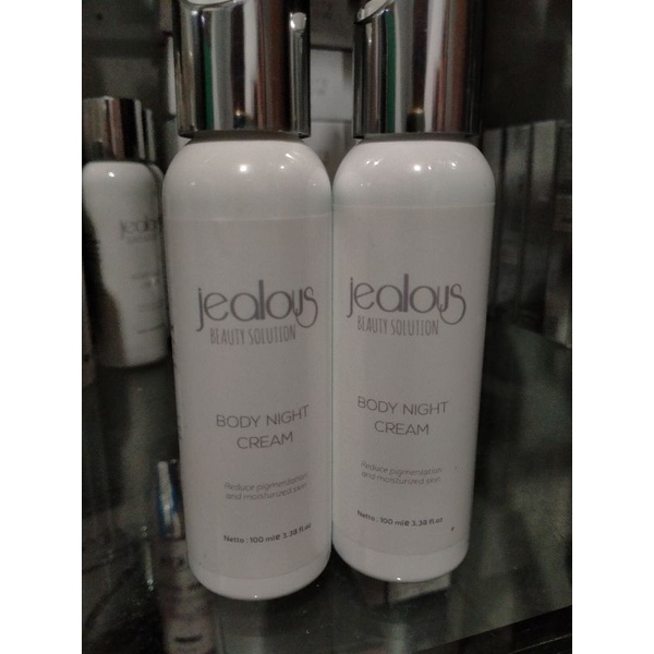 Body Night Cream Jealous (booster pemutih)
