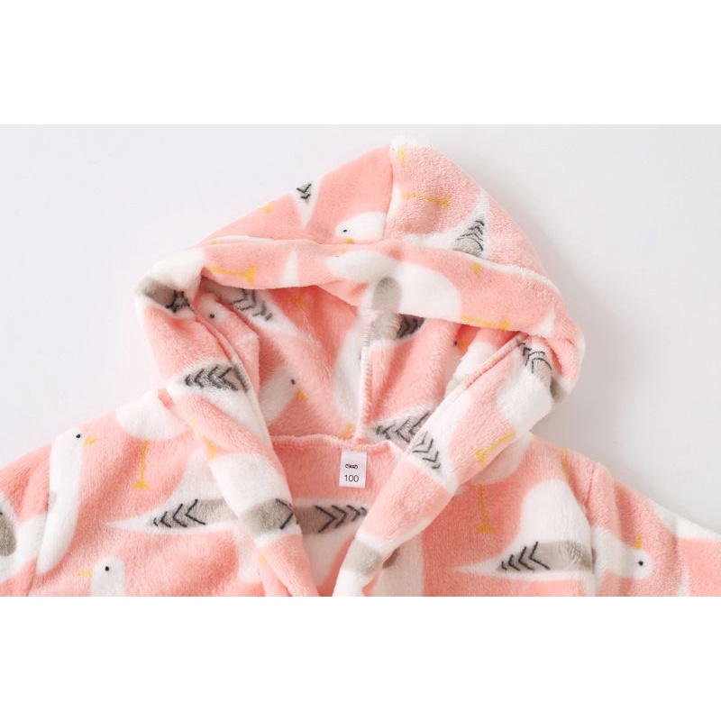 Kimono Handuk Anak Import Jubah Handuk Anak Premium Baju Handuk Hoodie Lembut Halus Hoodie Towel