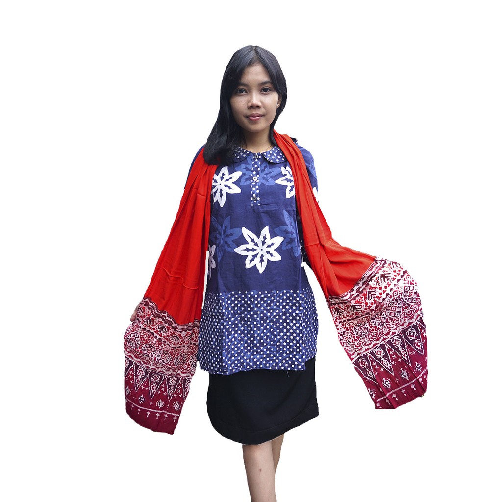 Selendang Tari / Sampur Tari Murah Motif Cerah