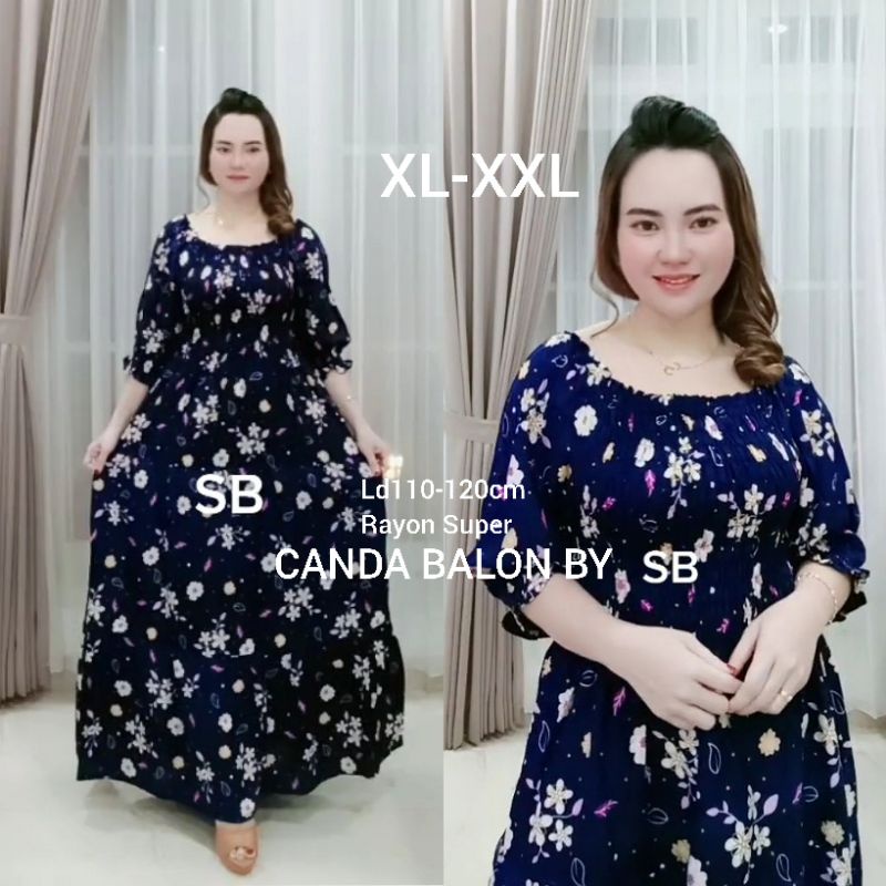 dress bali JULIA jumbo XXL canda jumbo baju wanita jumbo big size