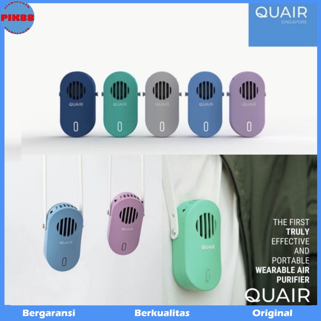 Quair Plasma Mini Wearable Air Purifier Portable Kalung Air Purifier