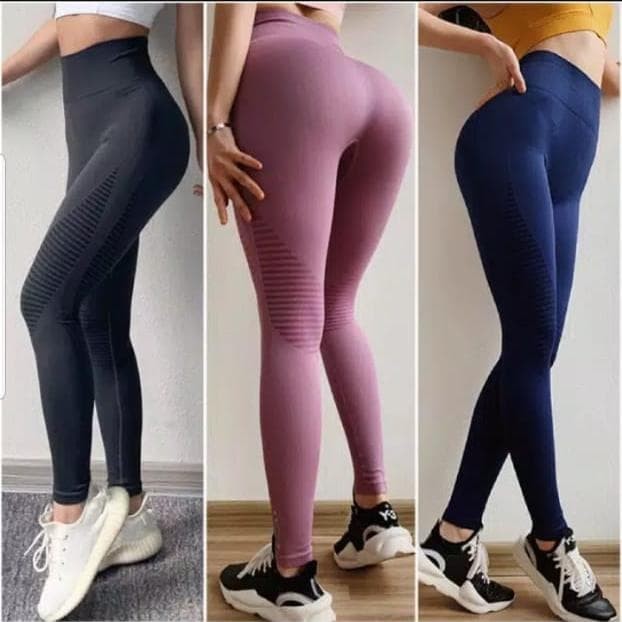 Legging Wanita Celana Olahraga Wanita Celana Legging Sport List 1163 Sport Prt S0G6