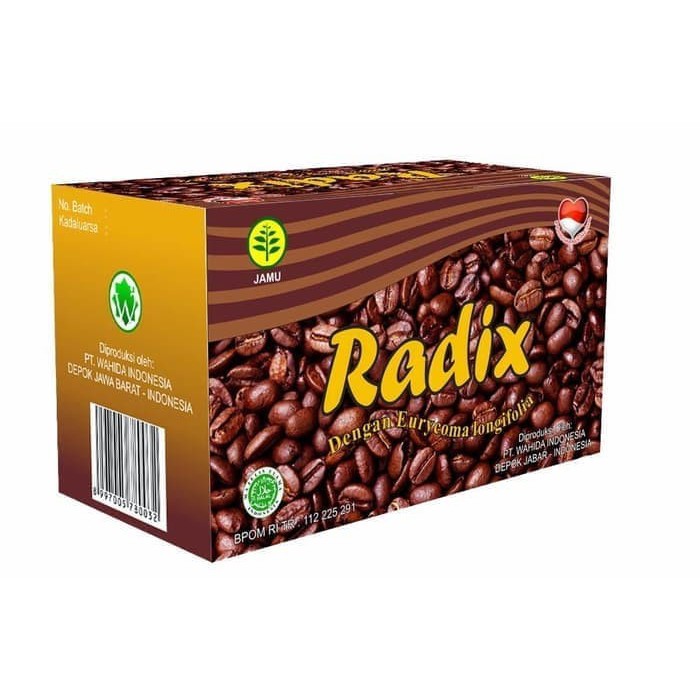 

RADIX BOX/KOPI RADIX/ISI 15 SACHET