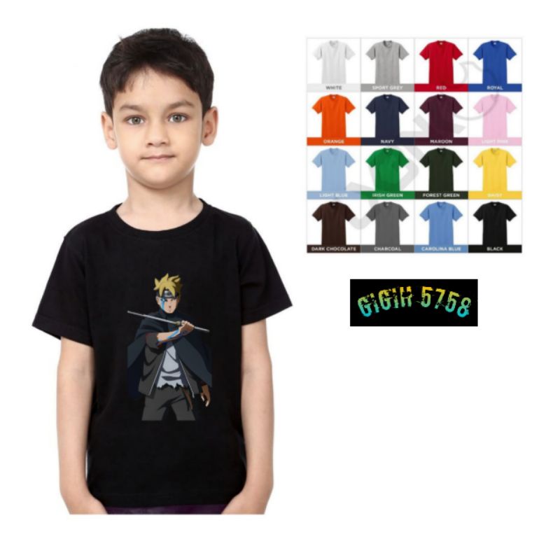 KAOS ANAK NARUTO / BAJU ANAK NARUTO/ BAJU KAOS ANAK NARUTO TERBARU