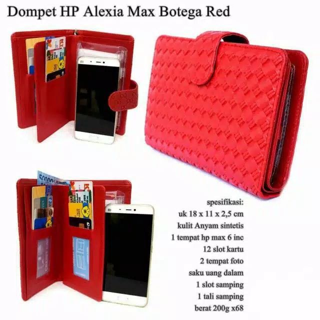 Dompet hp alexia mat botega / hpo tikar / dompet wanita