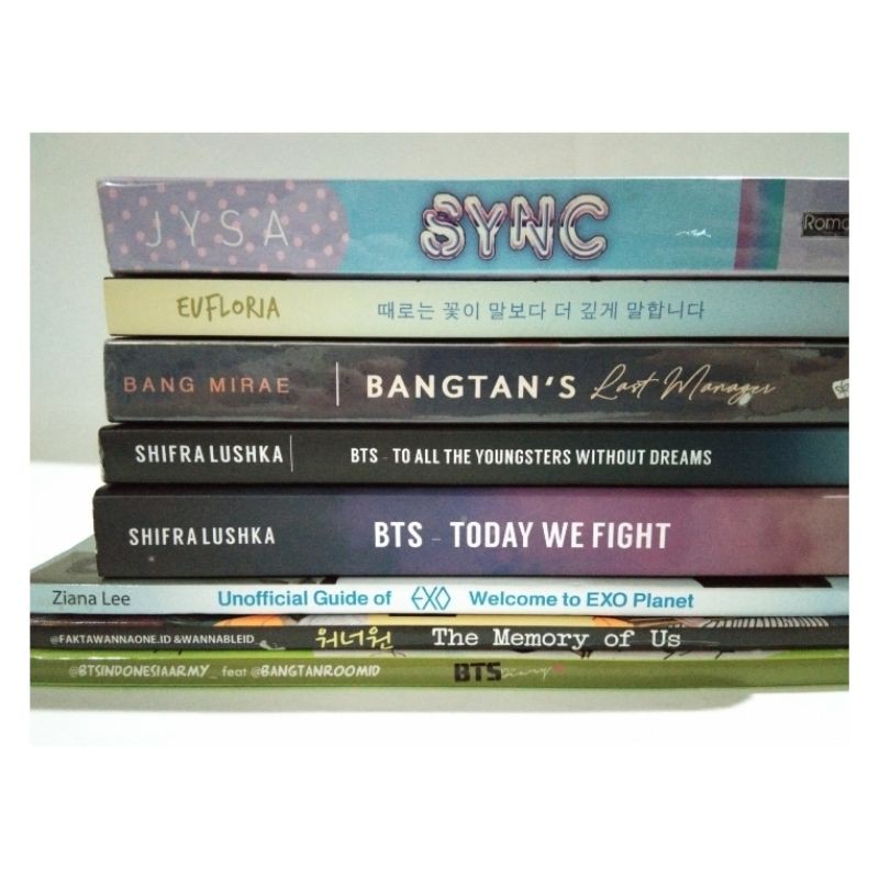 [ PRELOVED ] NOVEL KPOP BTS, EXO, WANNAONE