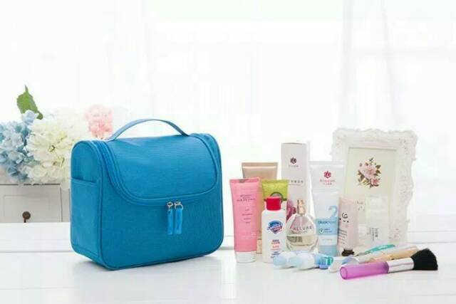 Tas alat mandi dan kosmetik/travel toiletries bag