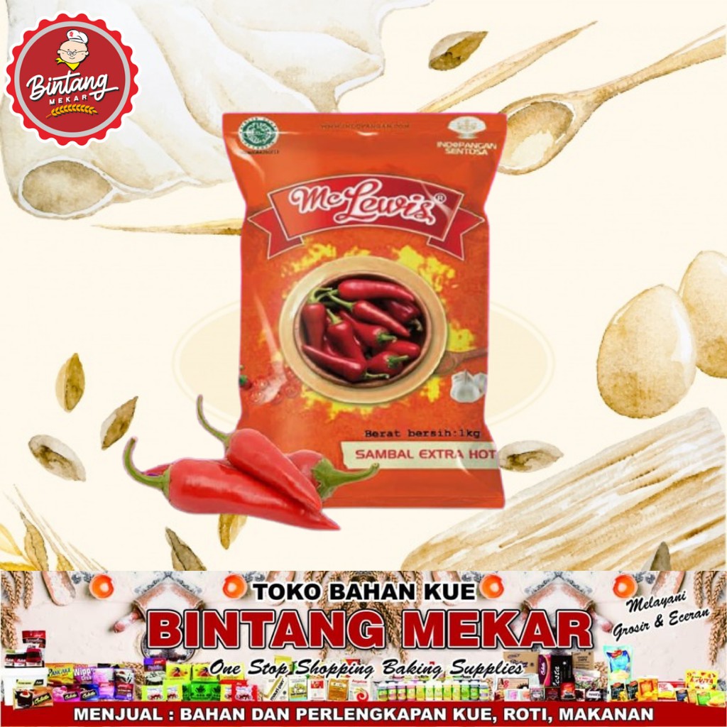 

Mc Lewis Sambal Extra Hot 1Kg