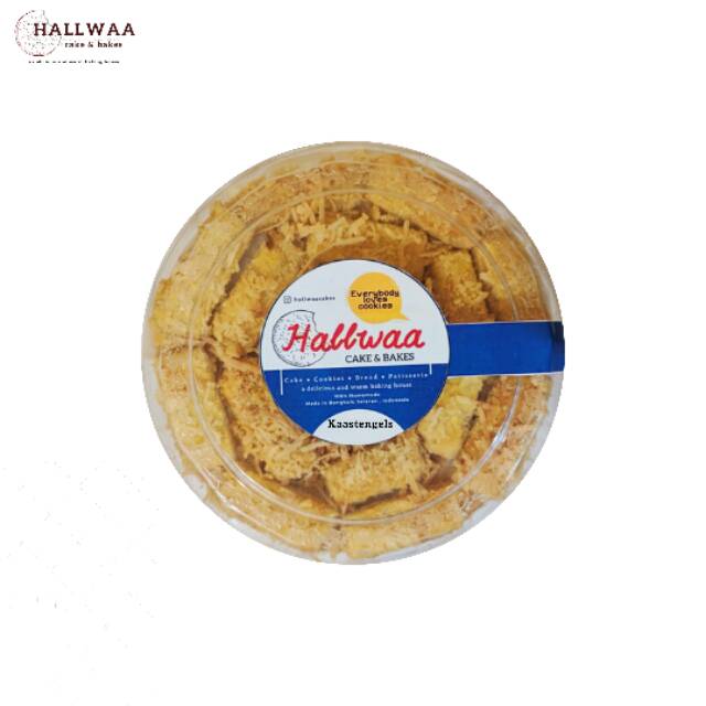 

Kue kering/ cookies : Kaastengel by Hallwaa cake & bakes kemasan Jar dan Reguler