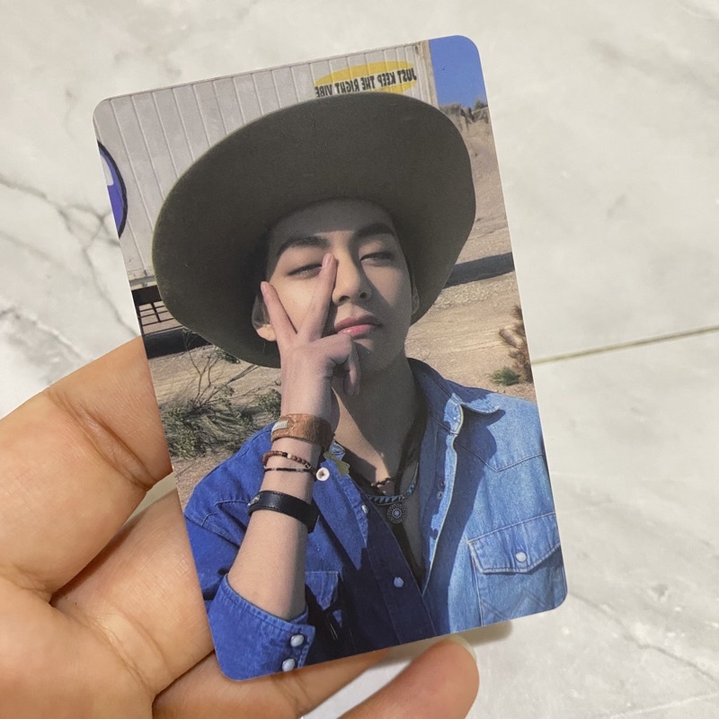 BTS butter photocard lucky draw ld m2u taehyung official