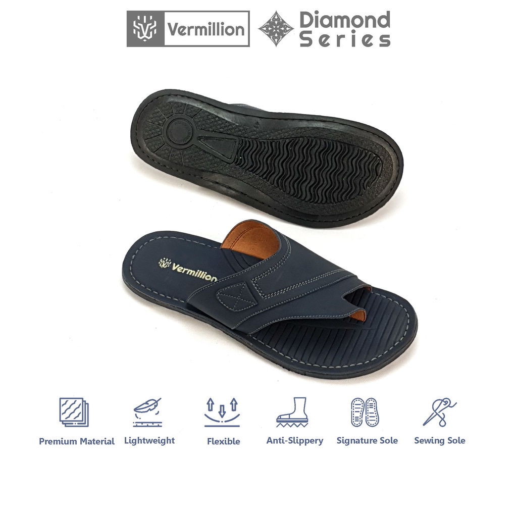 Sandal Kasual Pria Sandal Kulit Pria Slop Sandal Jepit Sandal Pria Kekinian Sandal Anti Slip Pria Sandal Pria Sandal Pria Karet Sandal Pria Casual - Barry