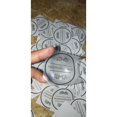 

Stiker Produk Bahan Vynill Susu / Vynill Transparant