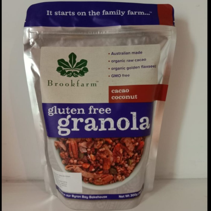 

Jual Brookfarm Gluten Free Granola Cacao Coconut 300Gr