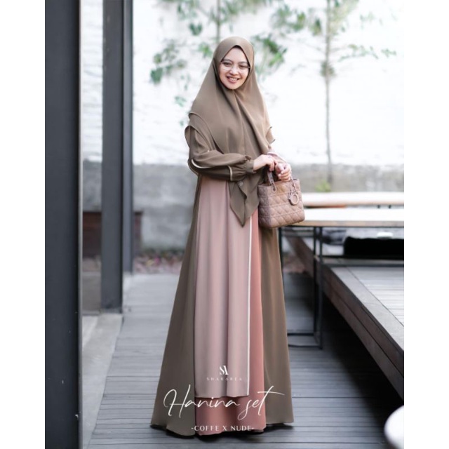 Hanina set (satu set) by SharArea restock