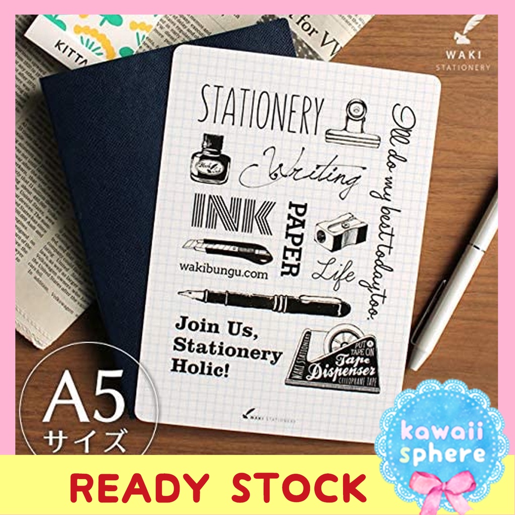 

Waki Desk Pad A5 White | Pencil Board / Underlay PET | Made in Japan | Tatakan menulis